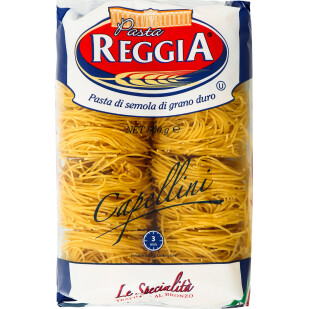 Изделия макаронные Pasta Reggia Капеллини, 500г (8008857500003)