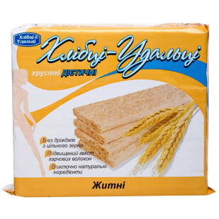 Хлібці-Удальці житні, 100г (4825568721701)