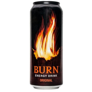 Напиток энергетический Burn Original б/алк ж/б, 500мл (5060466510951)