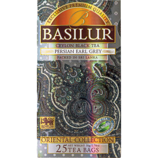 Чай чорний Basilur Persian Earl Grey, 25*2г/уп (4792252935235)