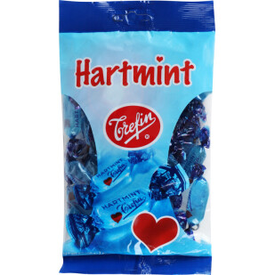 Льодяники Trefin Hartmint зі смаком м'яти, 200г (5410381001742)