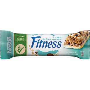 Батончик Nestle Fitness білий шоколад та печиво, 23,5г (5900020018564)