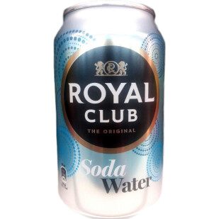 Напиток Royal Club Содовая вода б/алк газ, 0,33л (8715600233551)