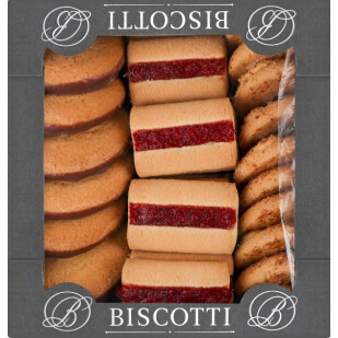 Печенье Biscotti Фраголино Микс сдобное, 0,55кг (4820180814152)