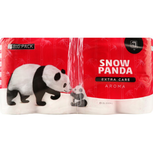 Папір туалетний Сніжна панда Extra Care Aroma 4-шаровий, 16шт (4820183970664)