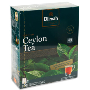 Чай чорний Dilmah, 100*2г (9312631122619)