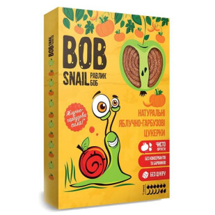 Конфеты Bob Snail натуральные яблочно-тыквенные, 60г (4820162520200)