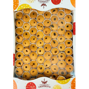 Мафин Мануфактура Малюк с шоколадом, 1,2кг/ящ