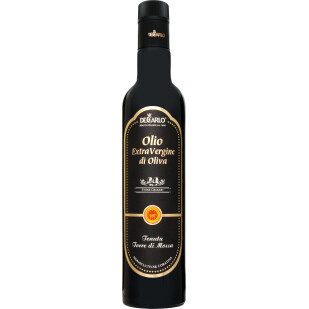 Масло оливковое DеCarlo Extra Virgin DOP, 500мл (8007821010067)
