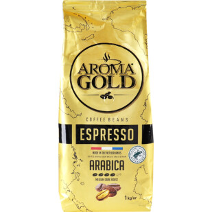 Кофе в зернах Aroma Gold Eepresso, 1кг (4771632087580)