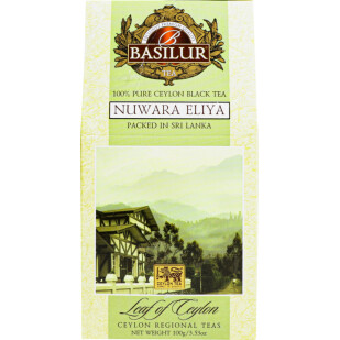 Чай чорний Basilur Nuwara Eliya, 100г (4792252100091)