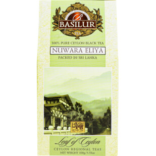 Чай черный Basilur Nuwara Eliya, 100г (4792252100091)