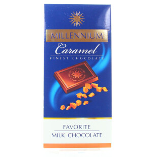 Шоколад Millennium Favorite молочный, 100г (4820005198559)