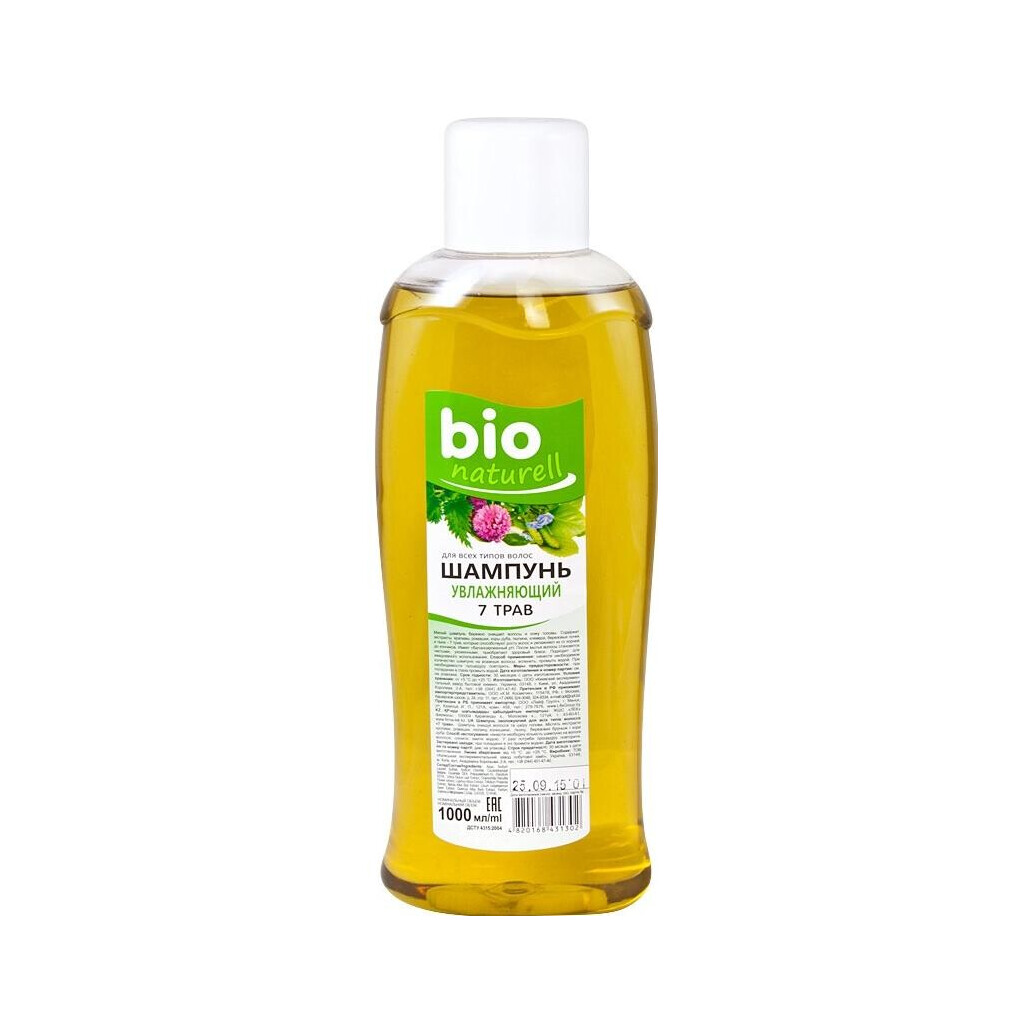 Шампунь для волос Bio naturell 7 трав, 1000мл (4820168431302)