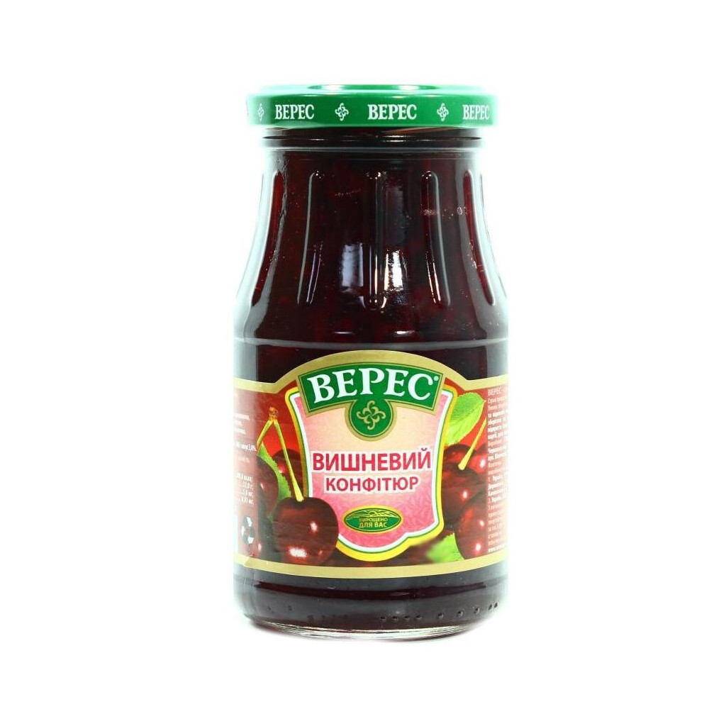 Конфитюр Верес вишневый, 370г (4823084601033)
