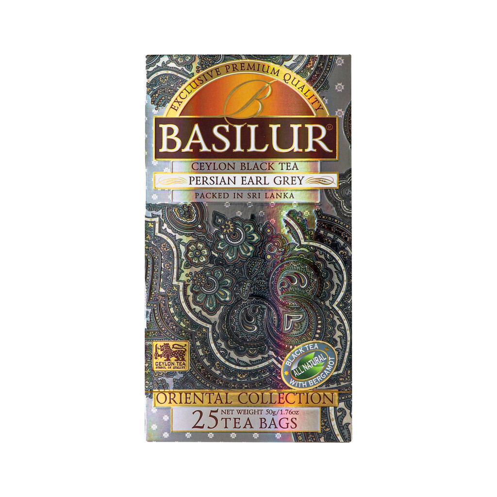 Чай черный Basilur Persian Earl Grey, 25*2г/уп (4792252935235)