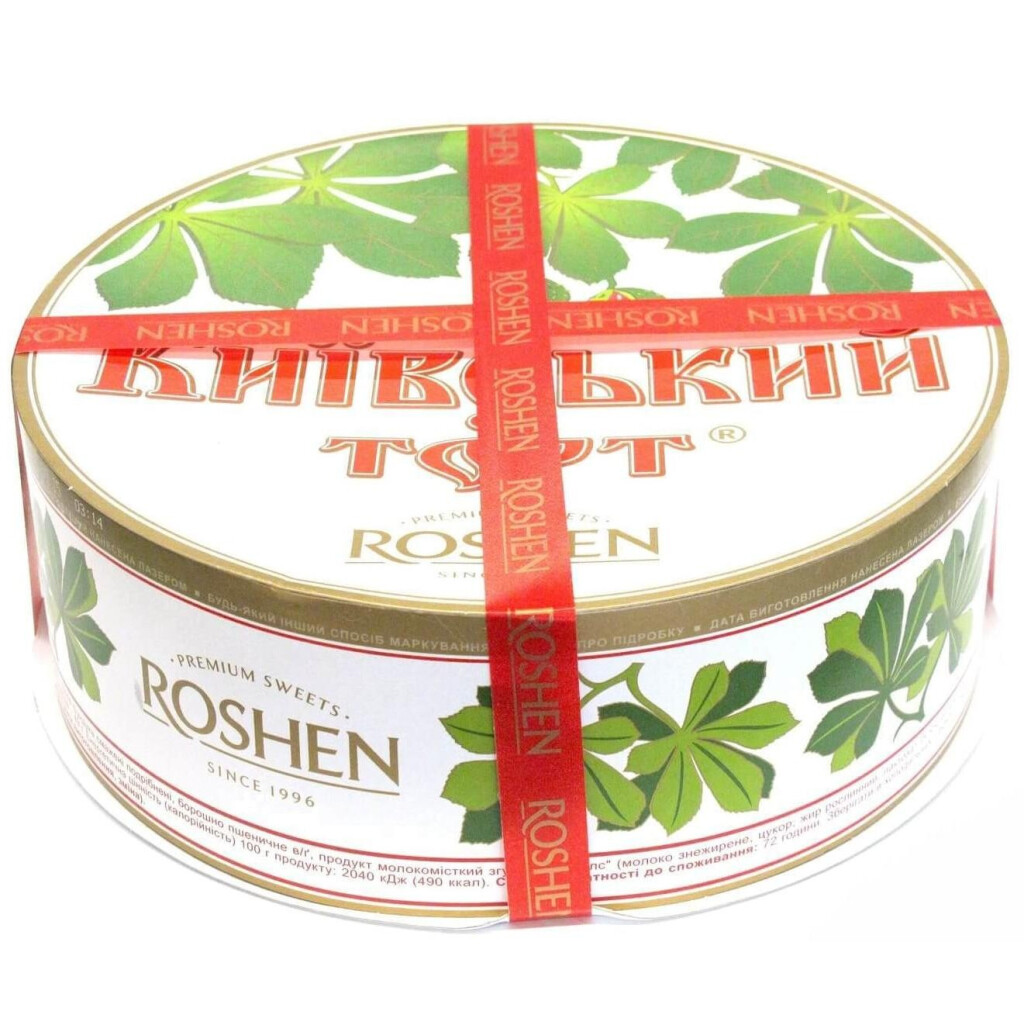 Торт Roshen Киевский, 850г (4823077617836)