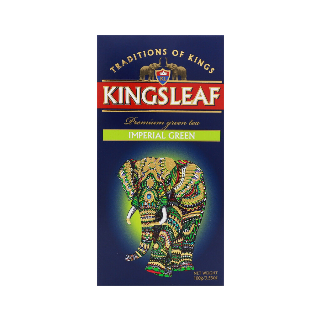 Чай зеленый Kingsleaf Imperial green, 100г (4792252942394)