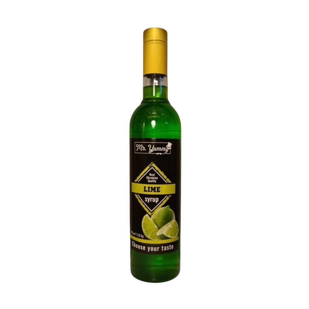 Сироп Mr. Yummy Лайм, 700мл