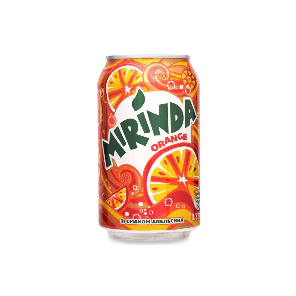 Напиток Mirinda ж/б, 0,33л (4823063111812)