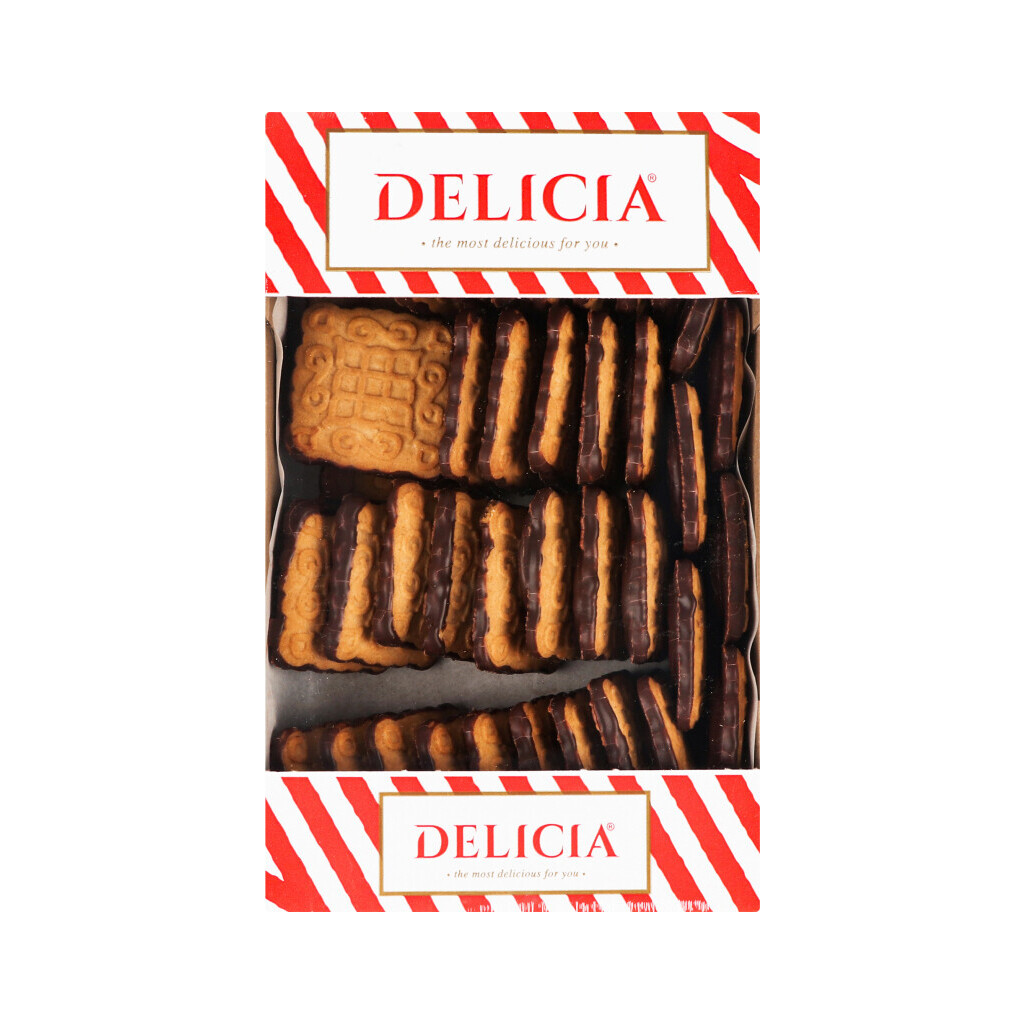 Печенье Delicia Маргаритка со вкусом малины, 0,65кг (4820167917319)