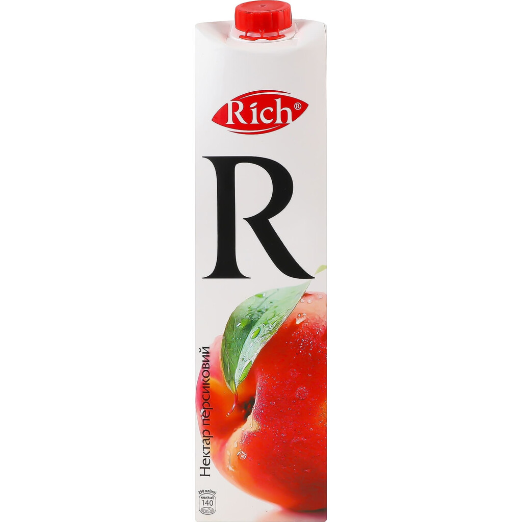 Нектар Rich персик, 1л (4820039352705)
