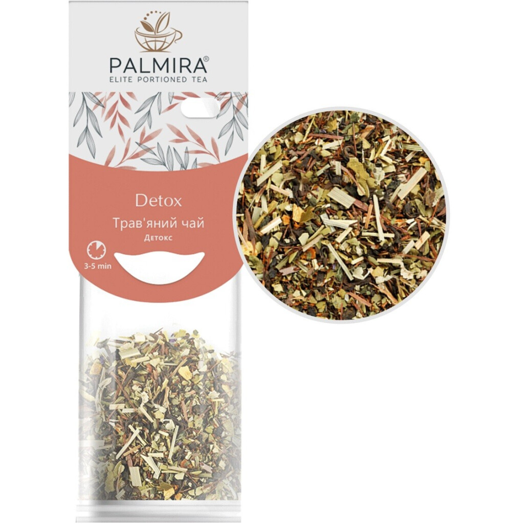 Чай травяной Palmira Detox, 10шт*2.4г