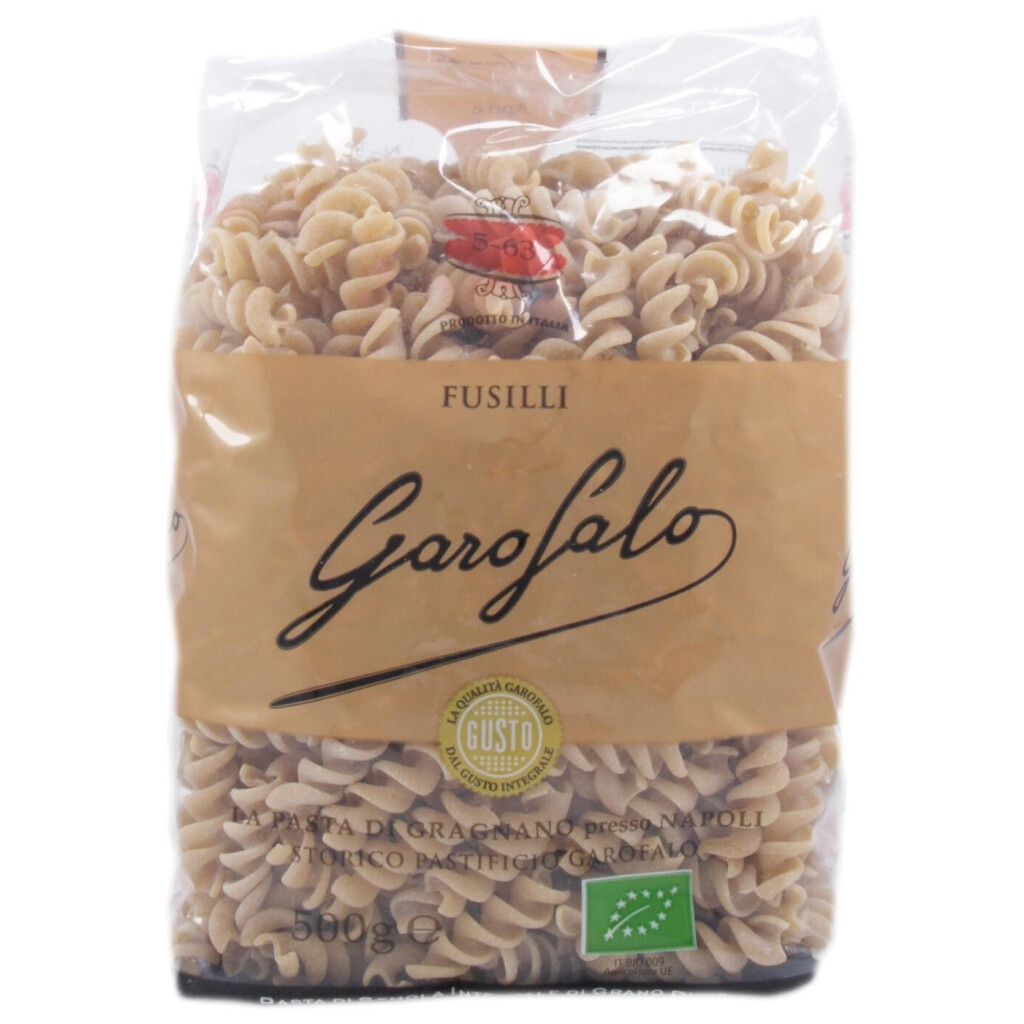 Макароны Garofalo Fusilli Bio спирали, 500г (8000139910838)