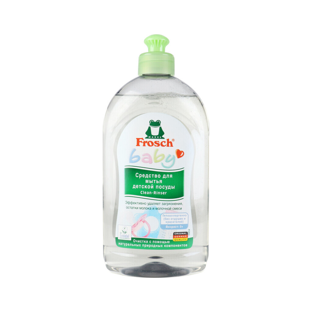 Бальзам для мытья детской посуды Frosch Baby, 500мл (4001499908347)