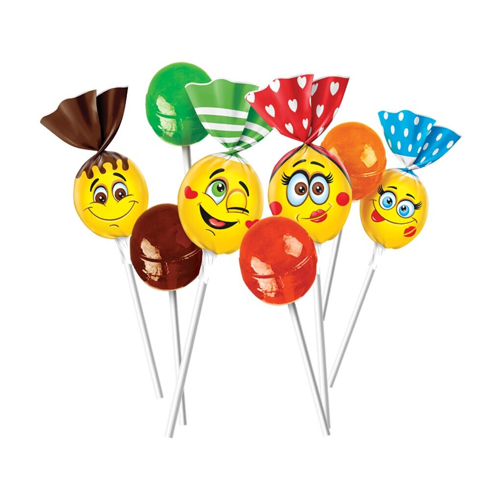 Карамель Roshen Lolli Pops мікс коктейльний, кг