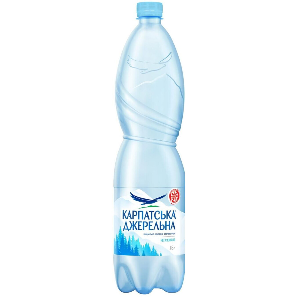 Вода минеральная Карпатська Джерельна н/газ, 1,5л (4820051240110)
