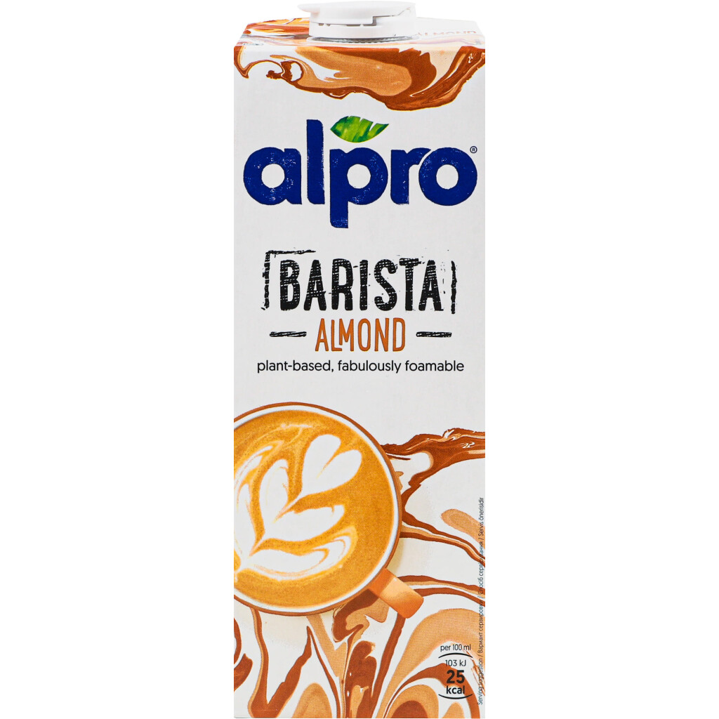 Напій мигдалевий Alpro Barista, 1л (5411188125341)