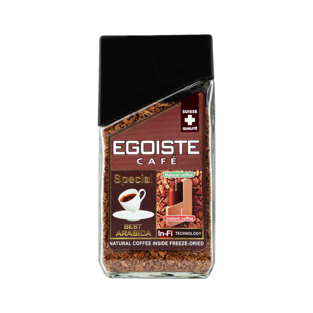 Кофе растворимый Egoiste Special с/б, 100г (7610121710516)
