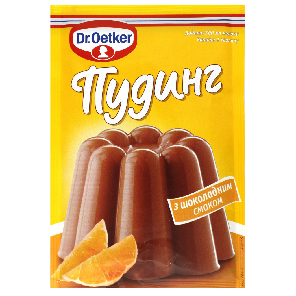 Пудинг Dr.Oetker с шоколадным вкусом, 50г (5941132002300)