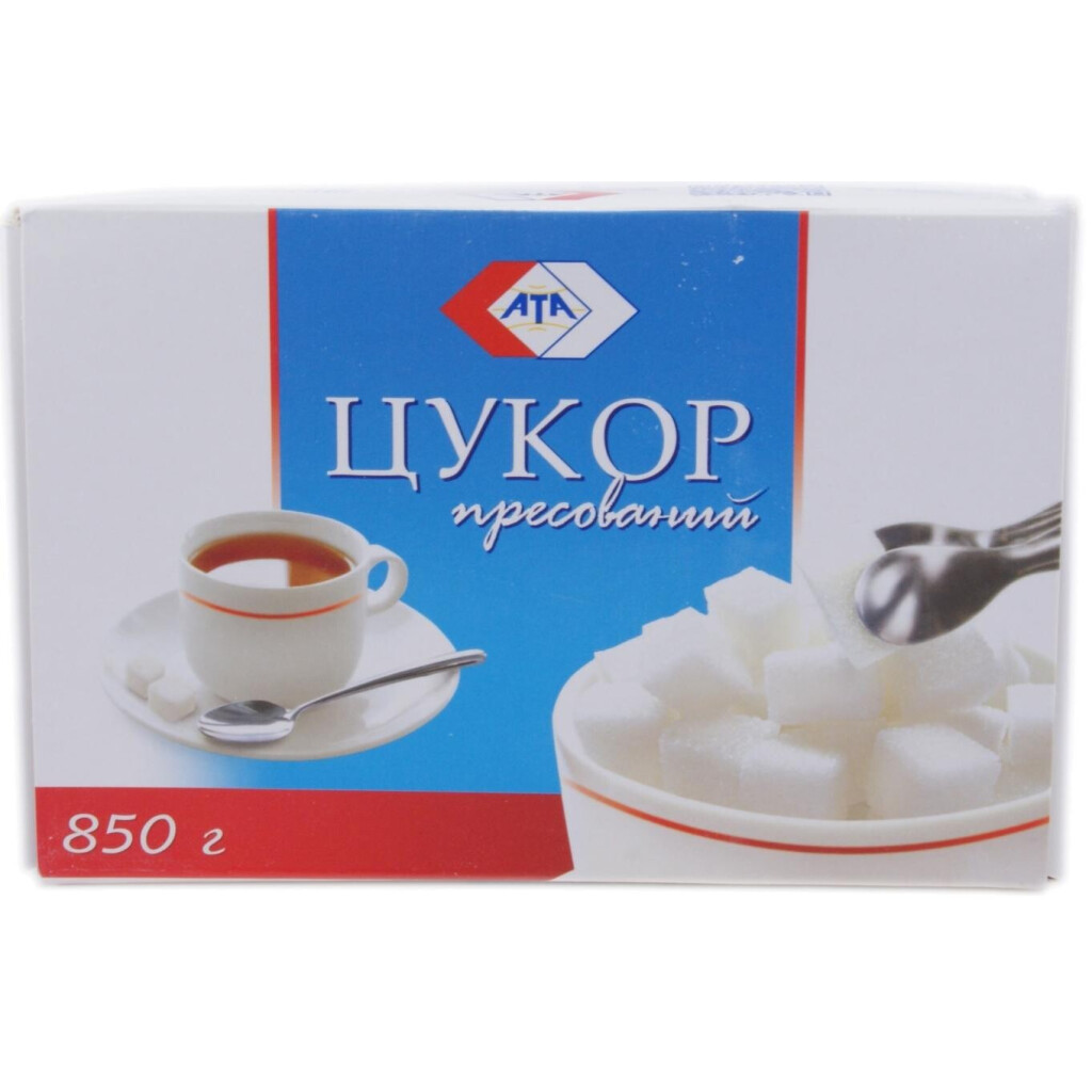 Сахар Ата рафинад прессованный, 850г (4820016850033)