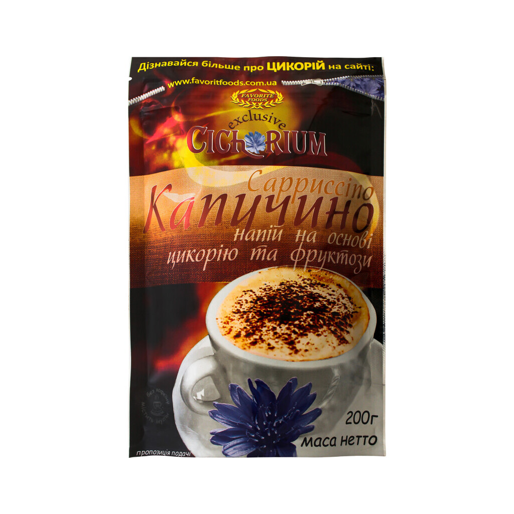 Напиток Cichorium Капучино на основе цикория п/э, 200г (4820172250111)