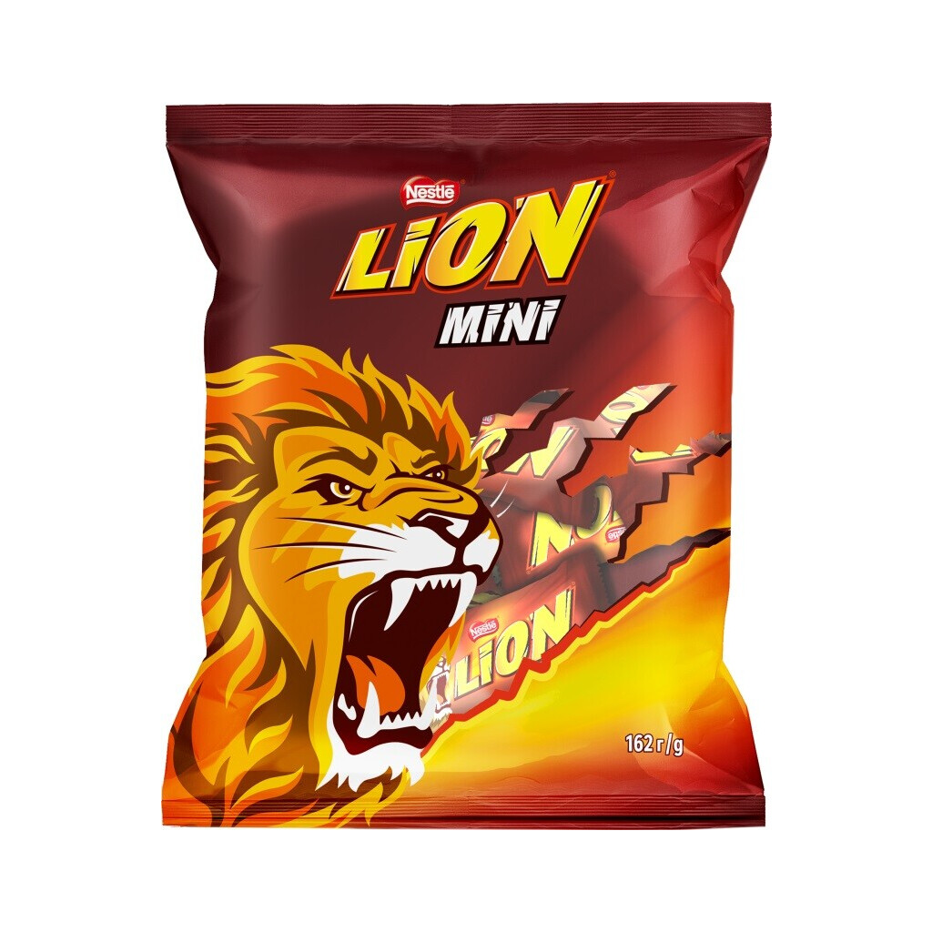 Цукерки Lion Mini, 162г (8445290263339)