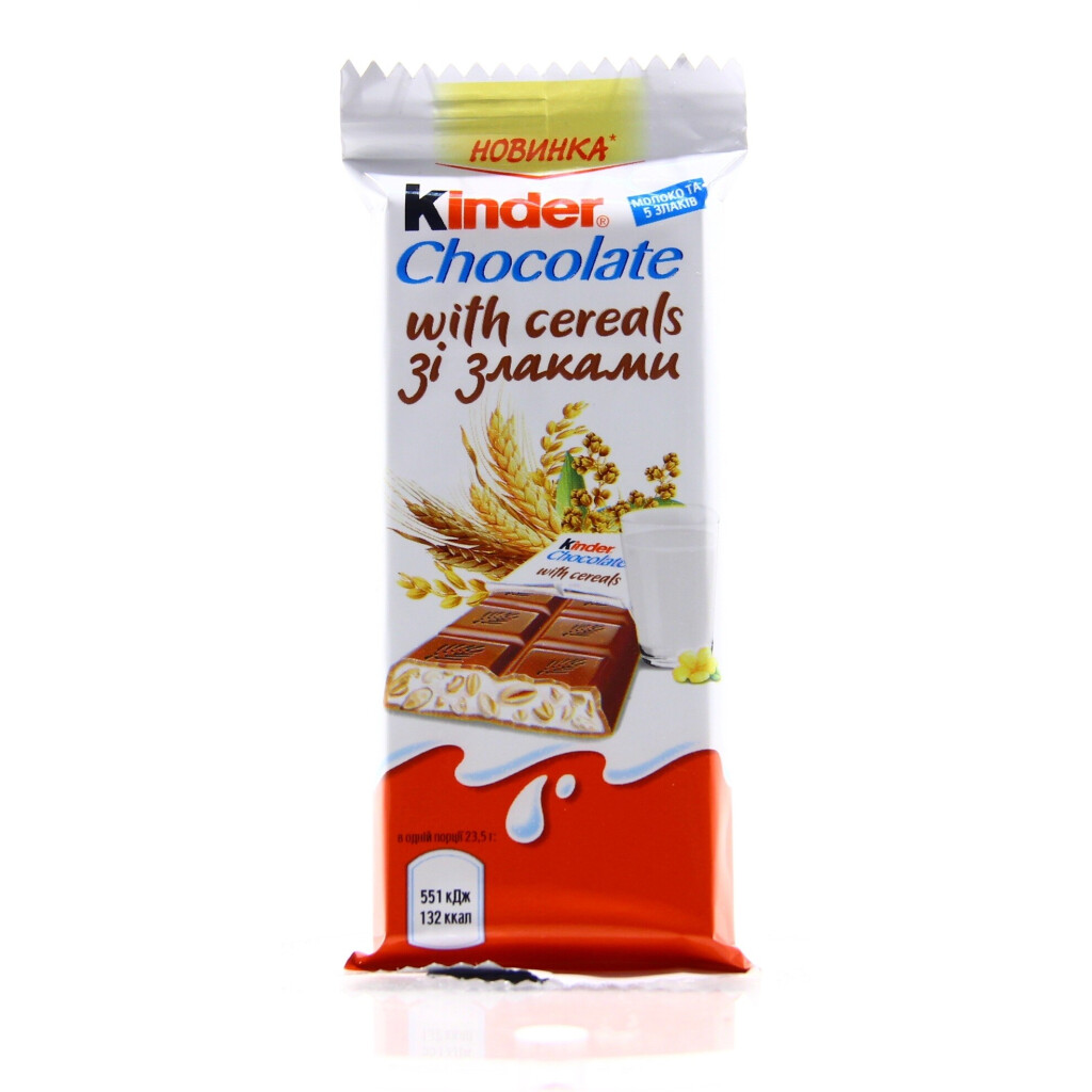 Шоколад Kinder Country со злаками, 23,5г (40084176)