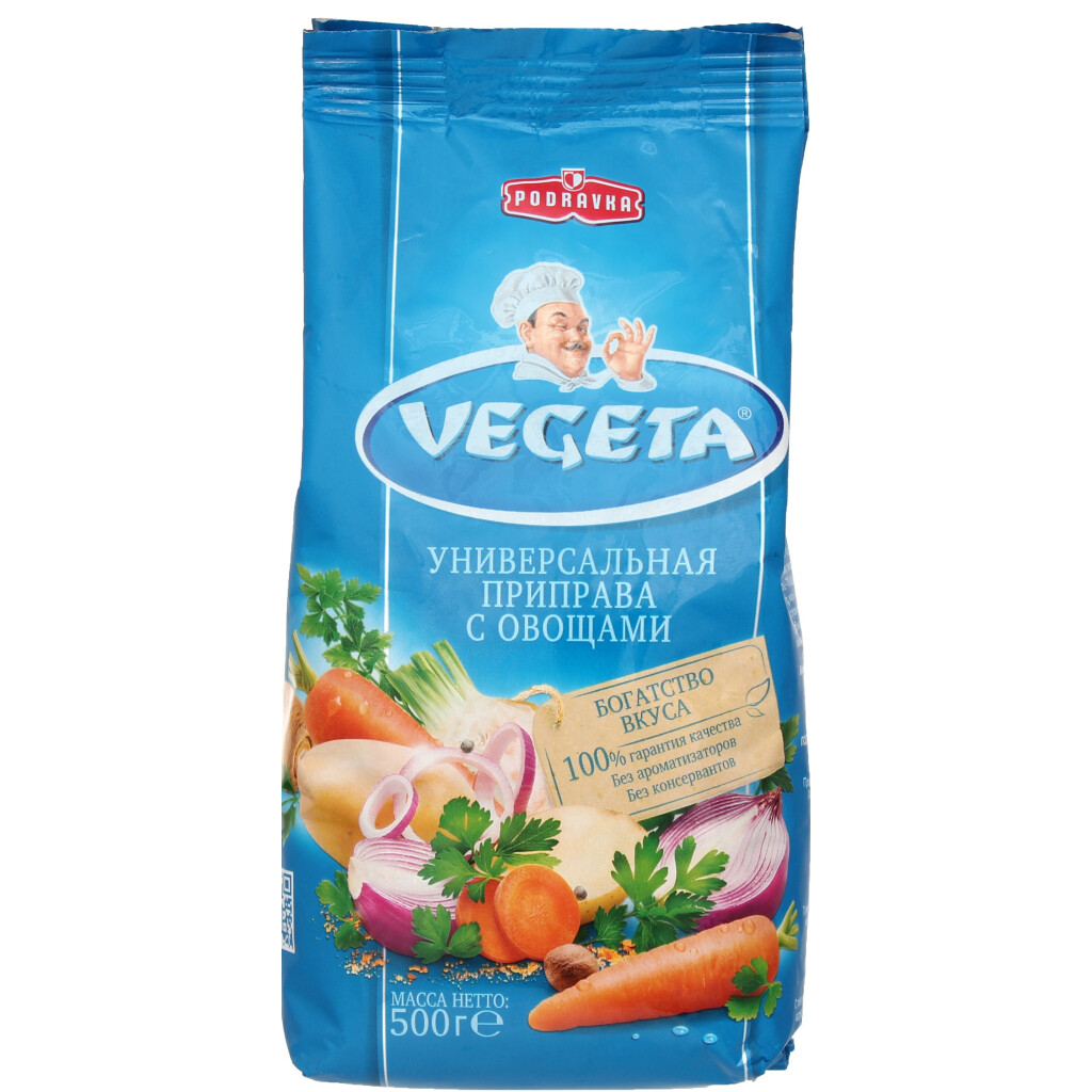 Приправа Vegeta овощи, 500г (3850104008443)