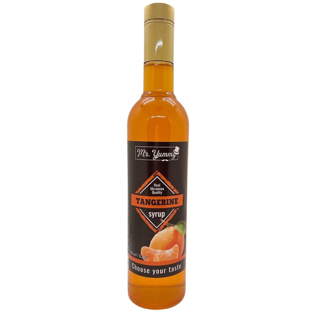 Сироп Mr. Yummy Мандариновый, 700мл