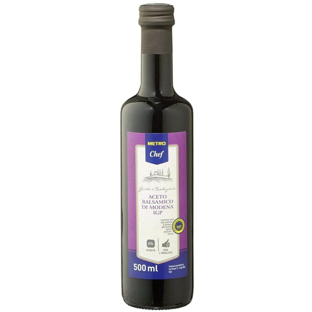 Уксус Metro Chef бальзамический из Модены 6%, 500мл (4333465133737)