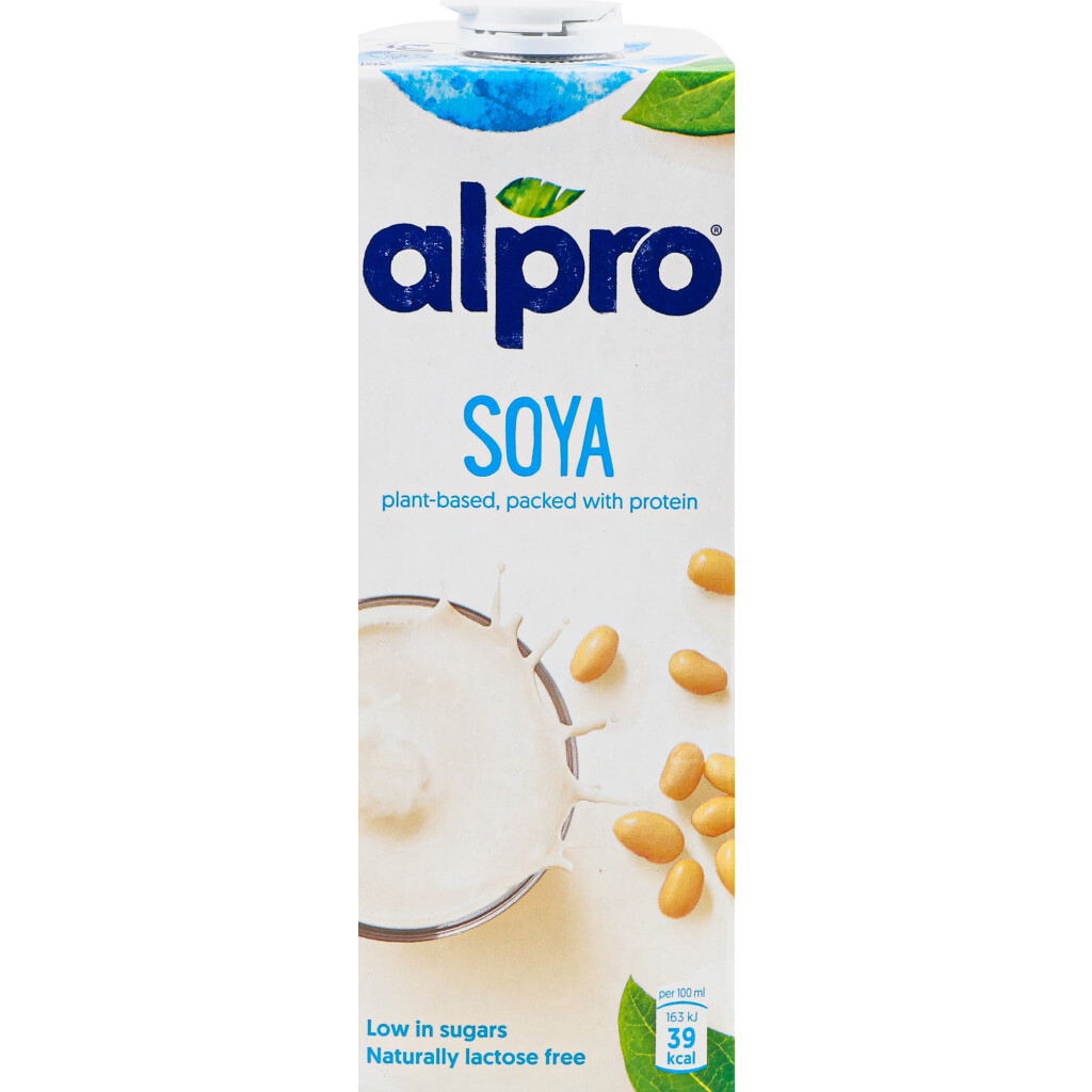Напиток соевый Alpro Soya с кальцием, 1л (5411188543381)