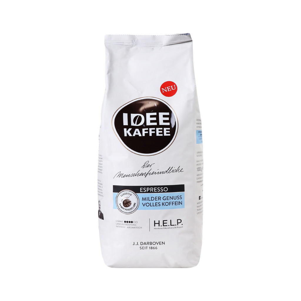 Кава в зернах JJ Darboven Idee Kaffee Espresso, 1кг (4006581071589)