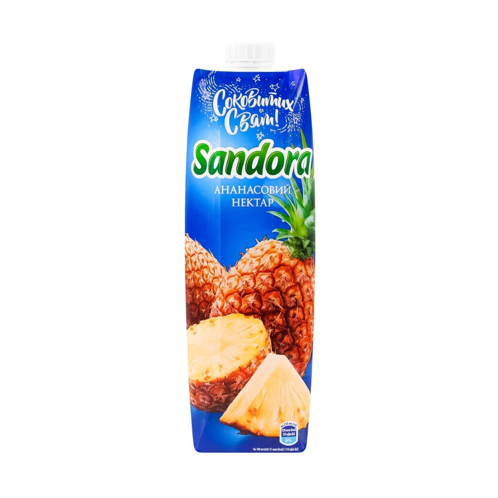 Нектар Sandora ананасовый, 0,95л (4823063113021)