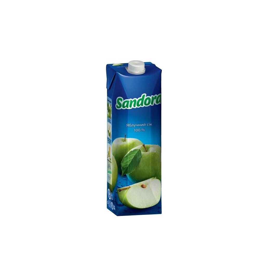 Сок Sandora яблочный, 0,95л (4823063112888)