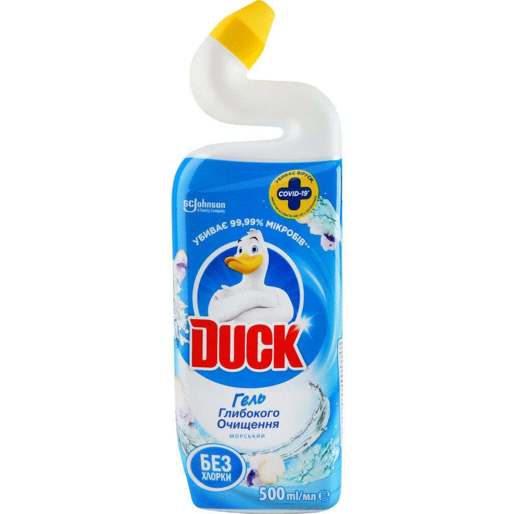 Средство чистящее Duck Морской для унитаза, 500мл (4823002000719)