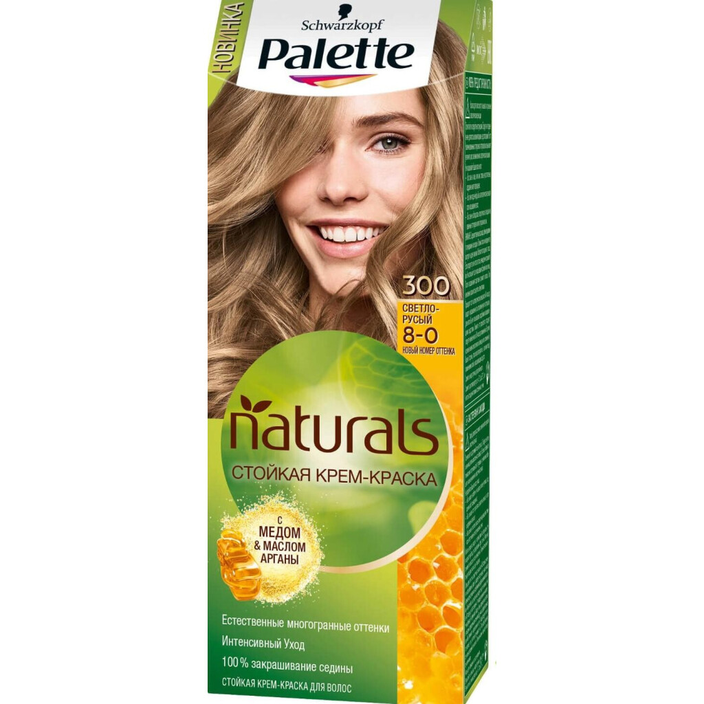 Крем-краска Palette Фито-линия 300 светло-русый, шт (3838824124384)