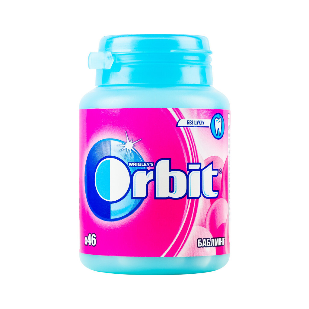 Жувальна гумка Orbit Баблмінт, 64г (4009900482417)
