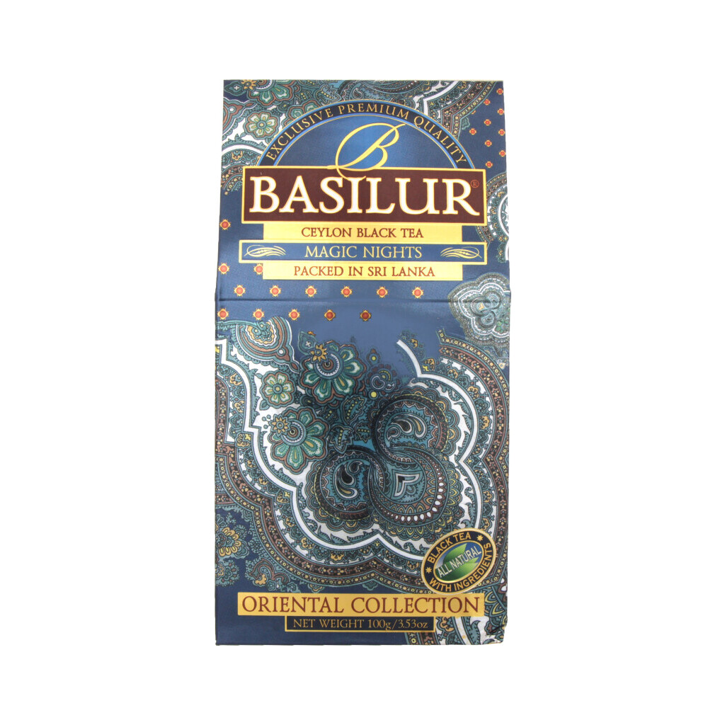 Чай черный Basilur Magic Nights, 100г (4792252916425)