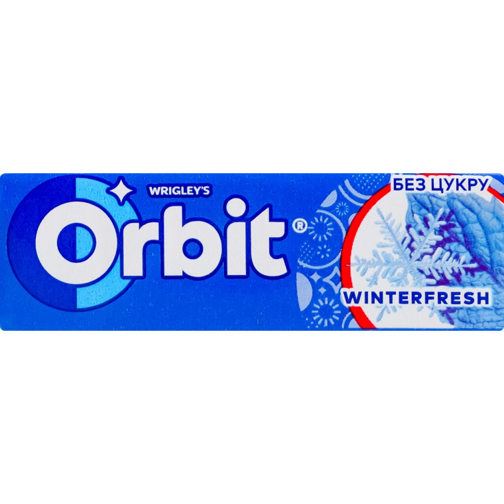 Резинка жевательная Orbit Winterfresh, 14г (50173976)